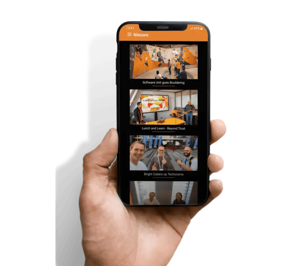 Mockup Bright Connect App
